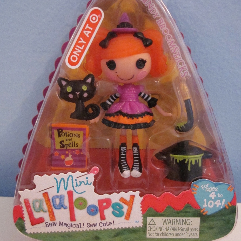 Mini Lalaloopsy Candy Broomsticks NIB Retired VHTF